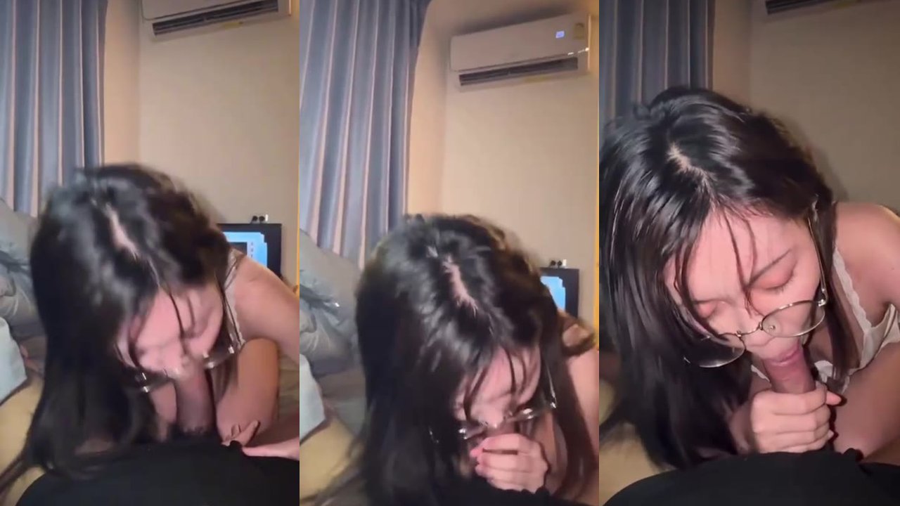 Thumbnail for คลิปหลุดสาวสวย สาวแว่นอมควยดูดควยจนร้องครางจนเสร็จ เต็มเรื่อง เด็ดสุด